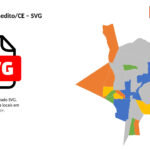 Bairros de São Benedito/CE em SVG