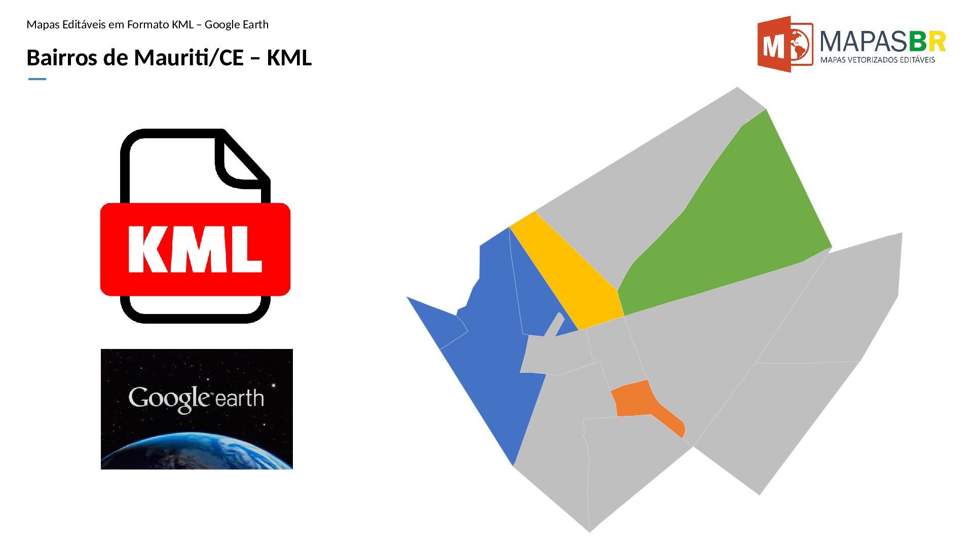 16074_kml-0 Bairros de Mauriti/CE em KML (Google Earth) - Imagem 1