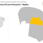 Bairros de Pedra Branca/CE em PowerPoint