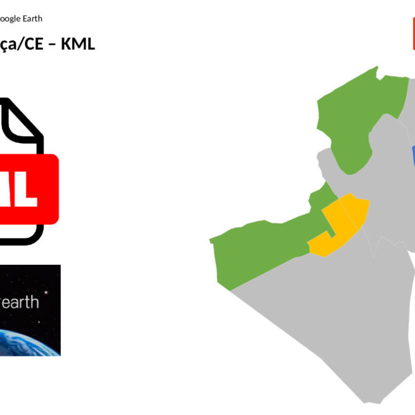 Bairros de Mombaça/CE em KML (Google Earth)
