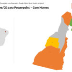 Bairros de Jaguaribe/CE em PowerPoint