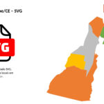 Bairros de Jaguaribe/CE em SVG