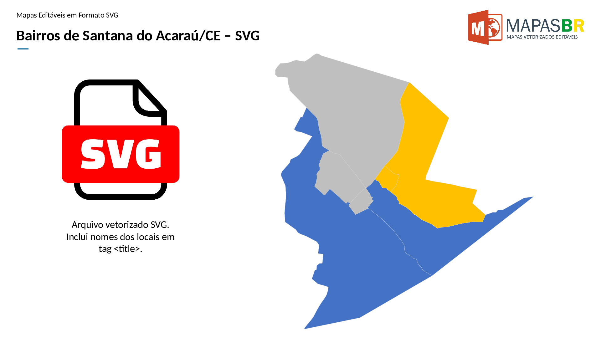 16098_svg-0 Bairros de Santana do Acaraú/CE em SVG - Imagem 1
