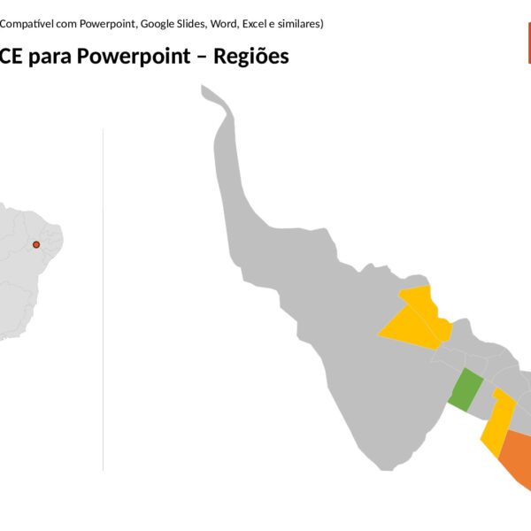 Bairros de Jardim/CE em PowerPoint
