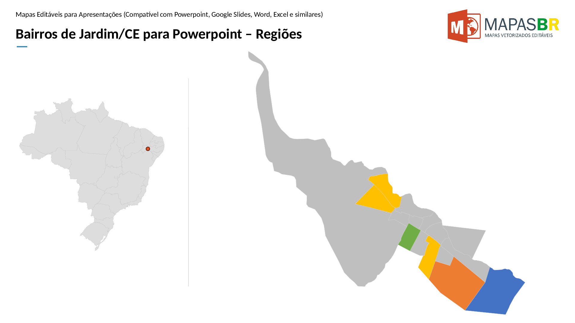 16102_ppt-0 Bairros de Jardim/CE em PowerPoint - Imagem 1