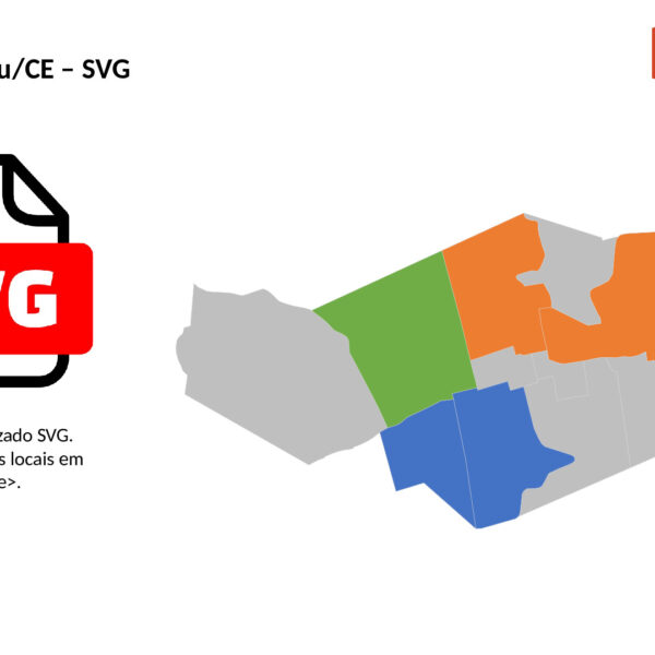 Bairros de Caririaçu/CE em SVG