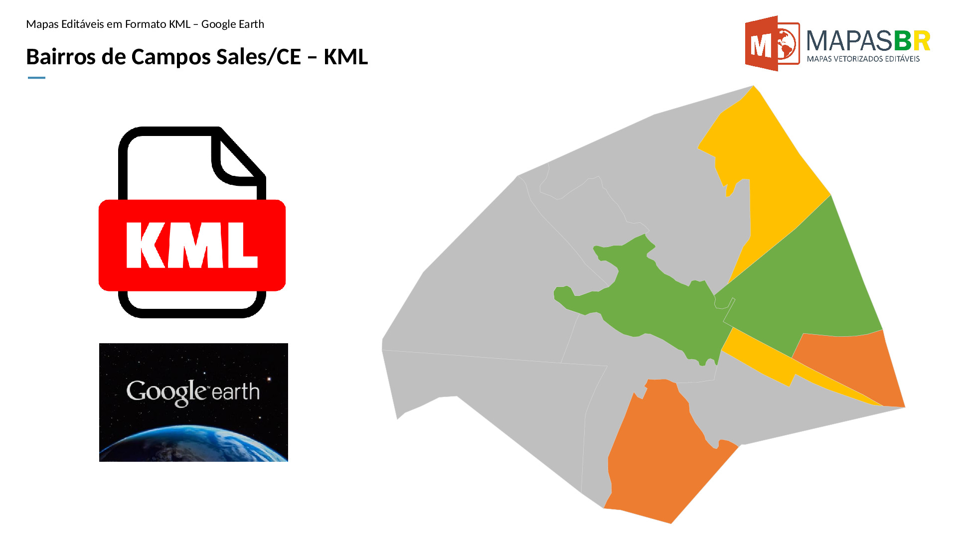 16108_kml-0 Bairros de Campos Sales/CE em KML (Google Earth) - Imagem 1