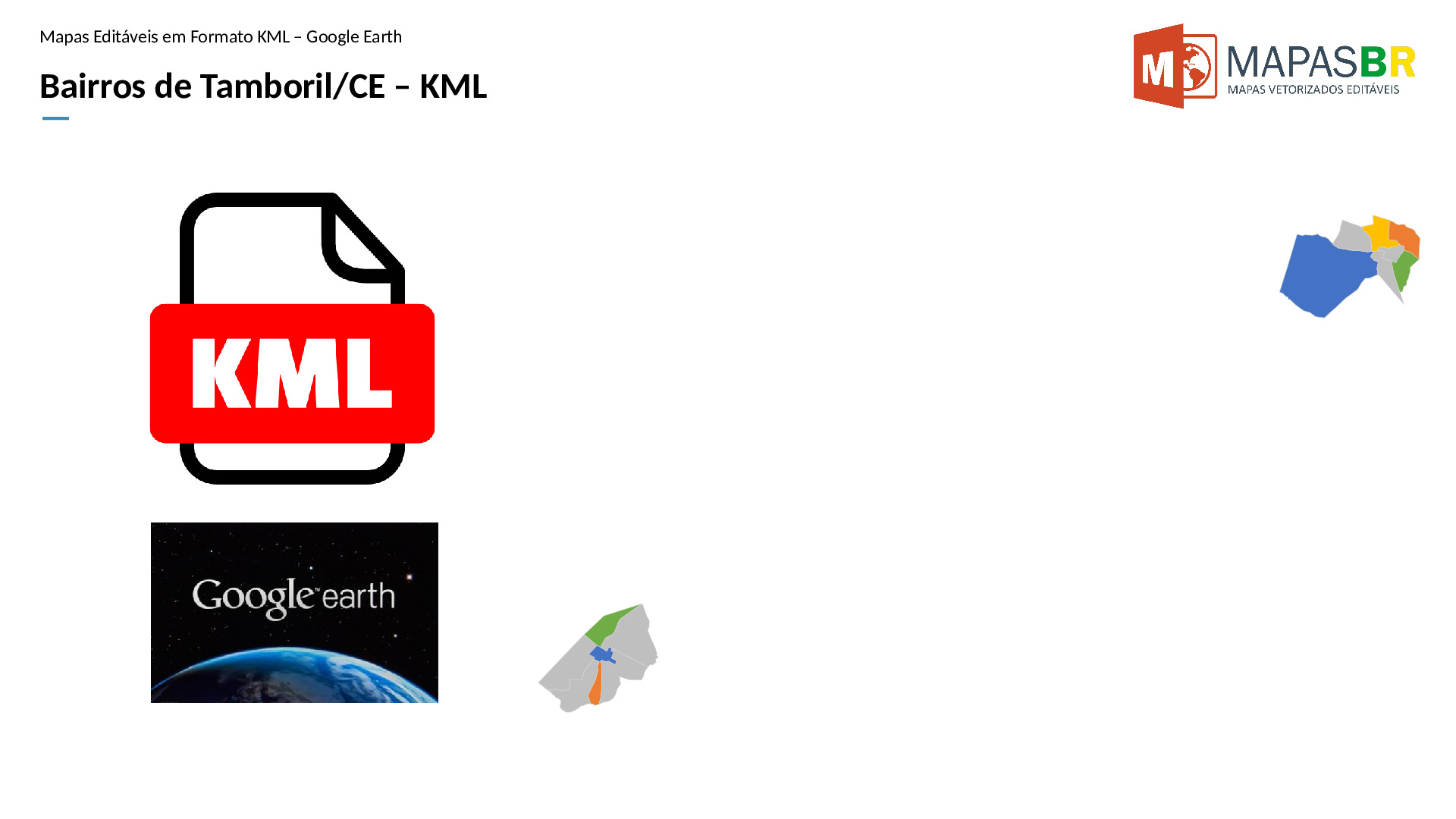 16110_kml-0 Bairros de Tamboril/CE em KML (Google Earth) - Imagem 1