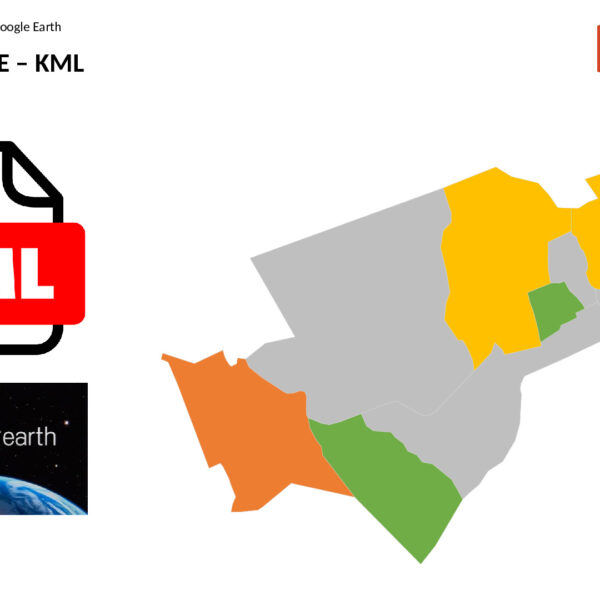 Bairros de Jucás/CE em KML (Google Earth)