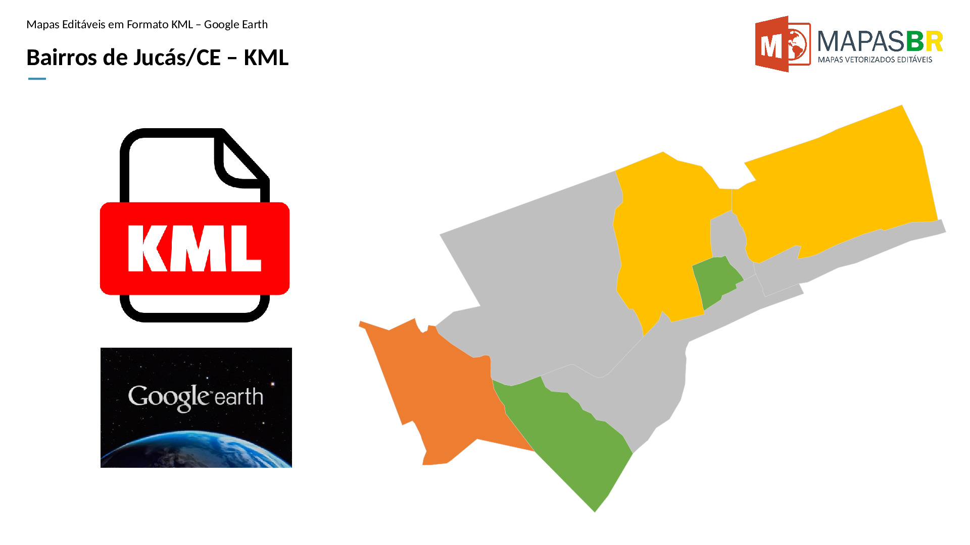 16114_kml-0 Bairros de Jucás/CE em KML (Google Earth) - Imagem 1