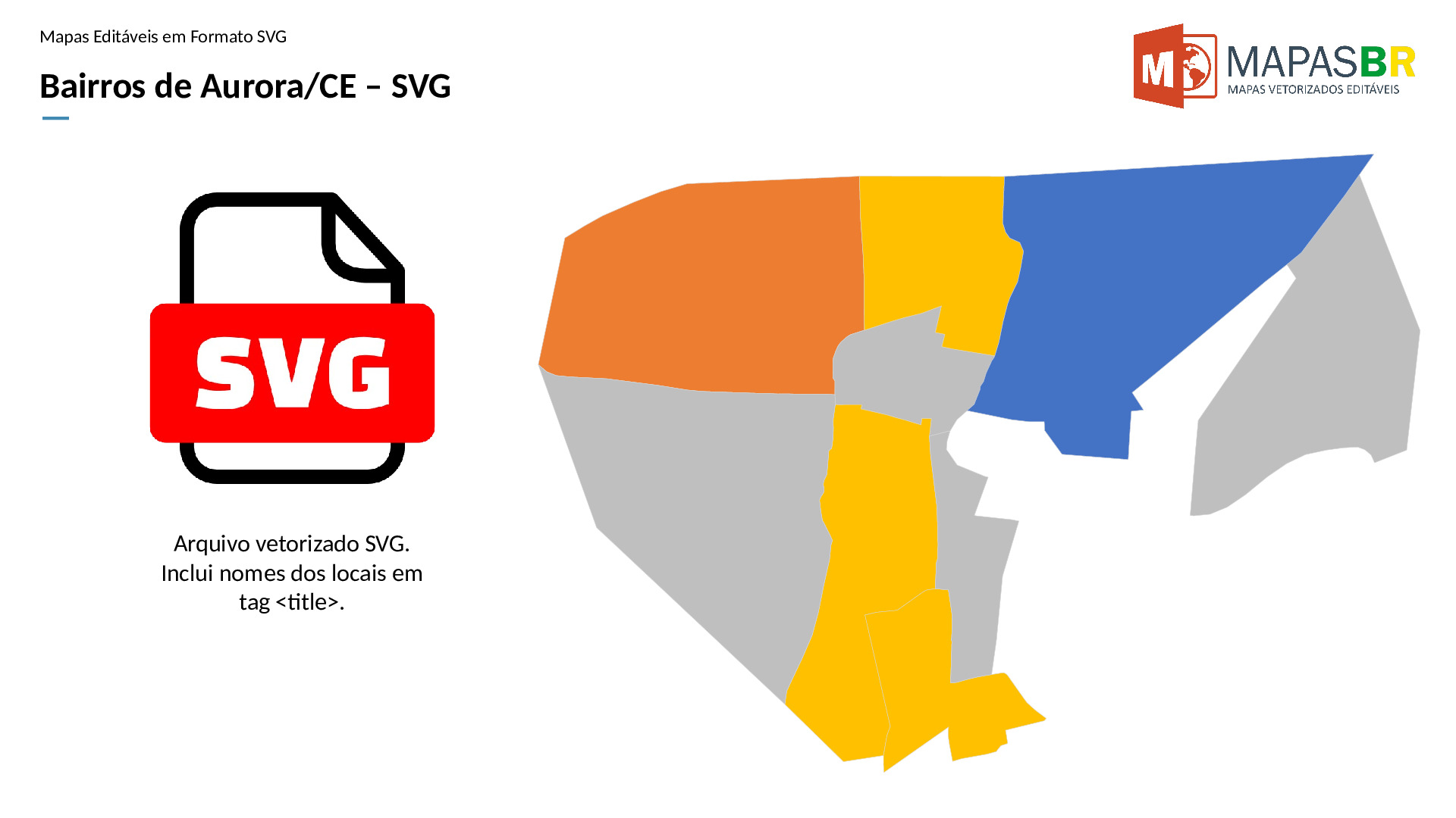 16116_svg-0 Bairros de Aurora/CE em SVG - Imagem 1