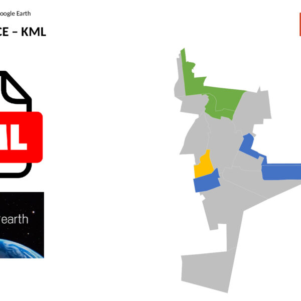 Bairros de Cedro/CE em KML (Google Earth)