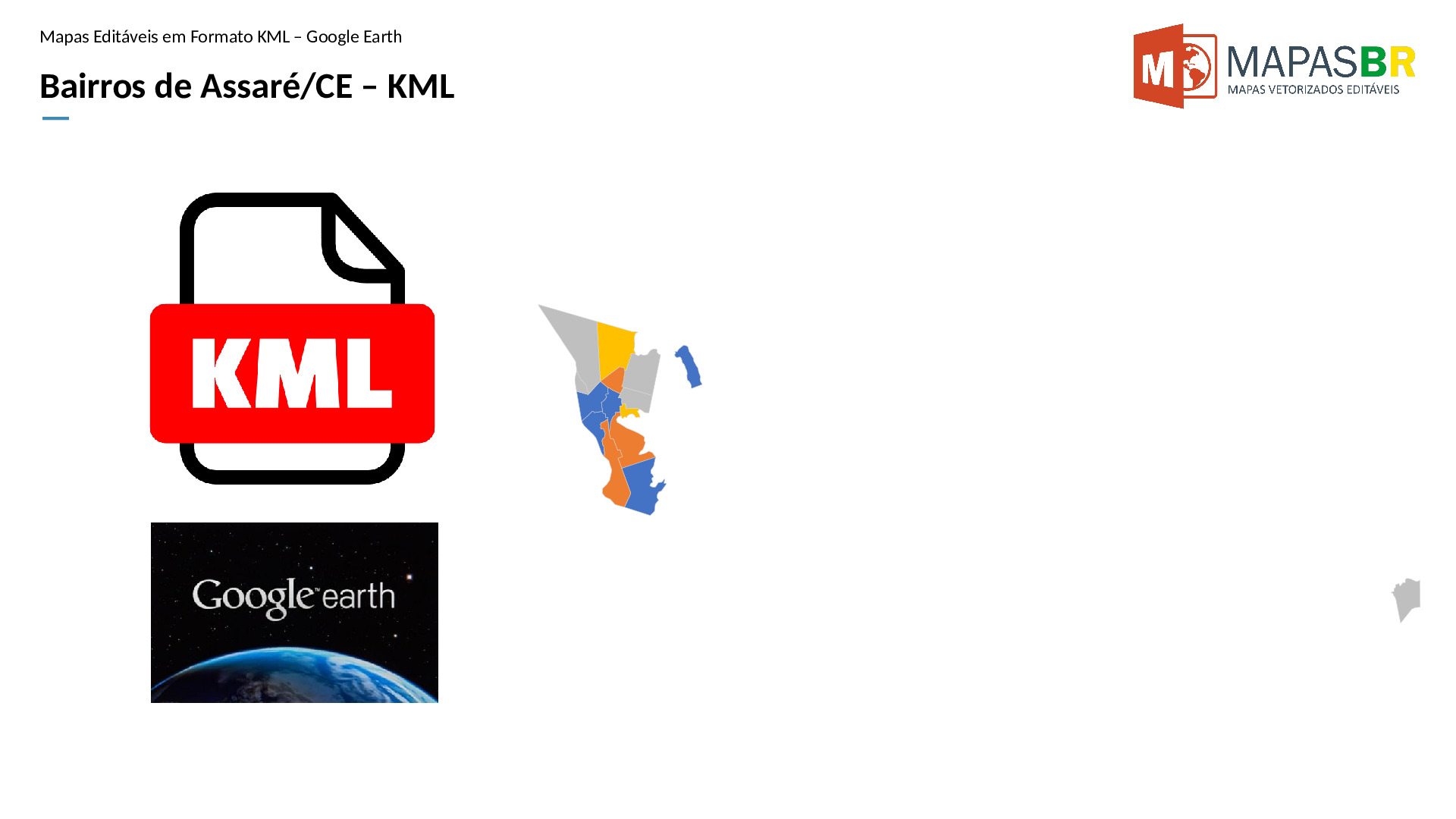 16120_kml-0 Bairros de Assaré/CE em KML (Google Earth) - Imagem 1