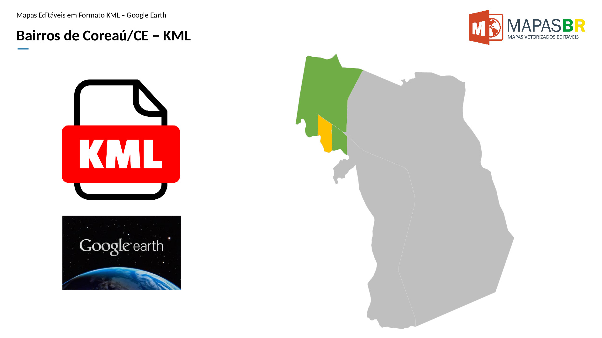 16122_kml-0 Bairros de Coreaú/CE em KML (Google Earth) - Imagem 1