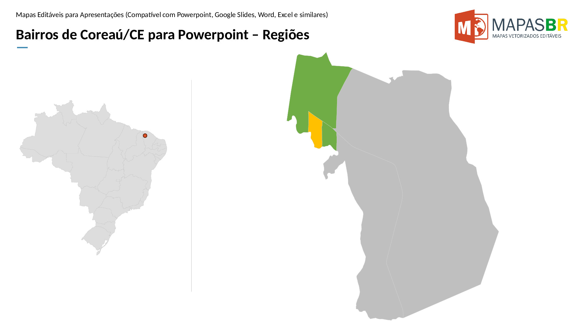 16122_ppt-0 Bairros de Coreaú/CE em PowerPoint - Imagem 1
