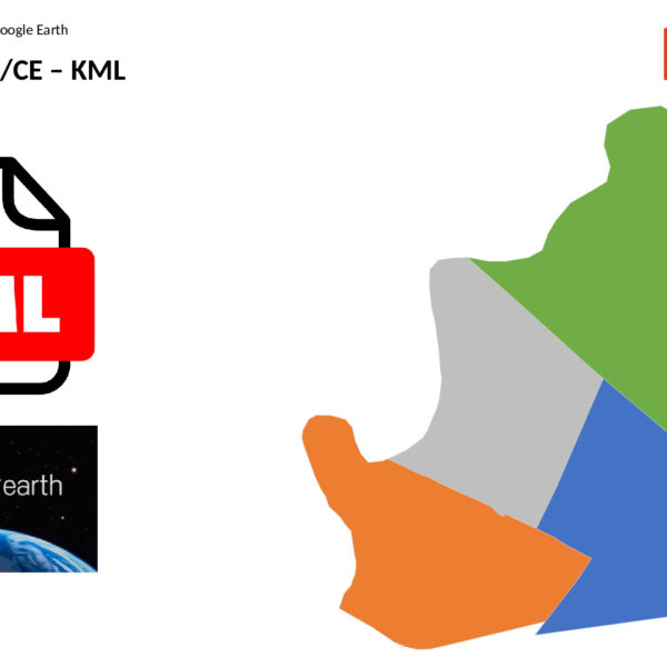 Bairros de Quixeré/CE em KML (Google Earth)