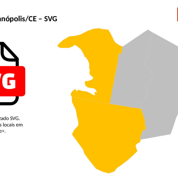 Bairros de Quiterianópolis/CE em SVG