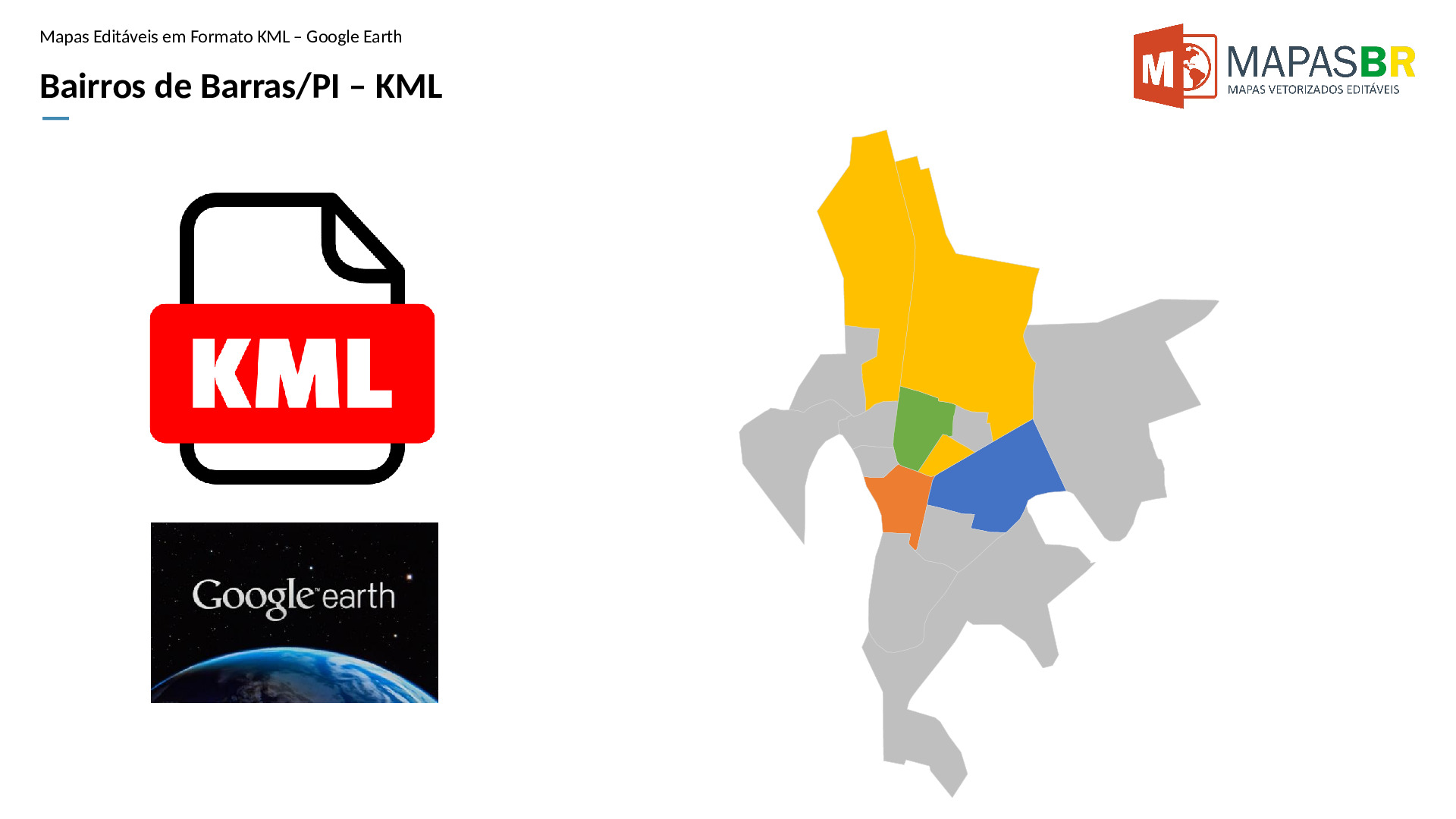 16608_kml-0 Bairros de Barras/PI em KML (Google Earth) - Imagem 1