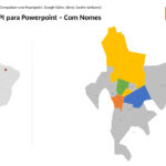 Bairros de Barras/PI em PowerPoint
