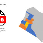 Bairros de União/PI em SVG