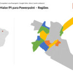 Bairros de Campo Maior/PI em PowerPoint