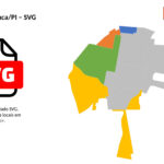 Bairros de Piracuruca/PI em SVG