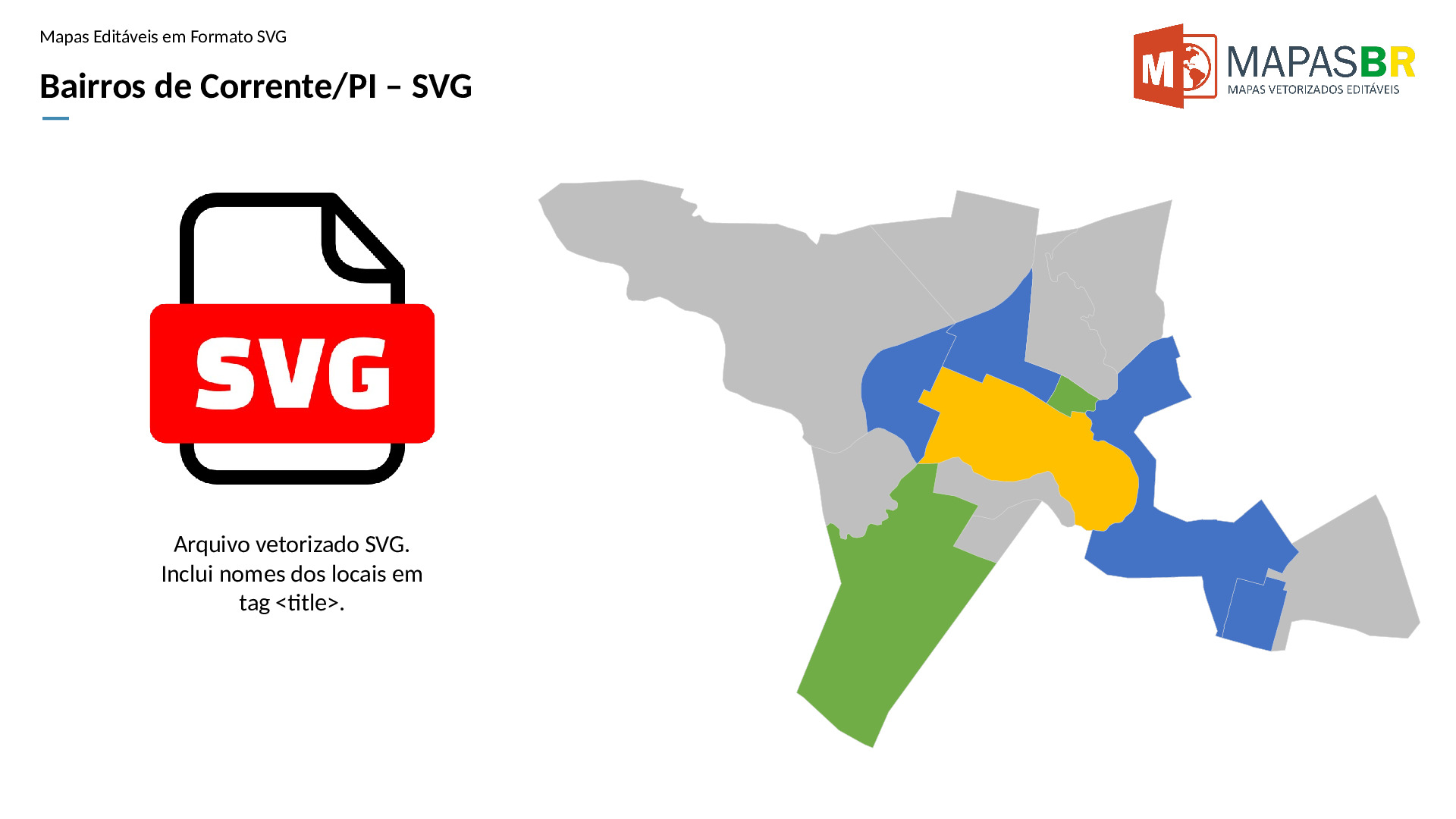 16620_svg-0 Bairros de Corrente/PI em SVG - Imagem 1