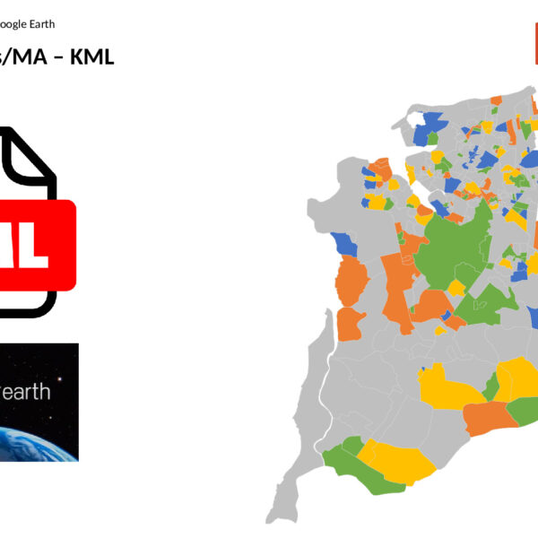 Bairros de São Luís/MA em KML (Google Earth)