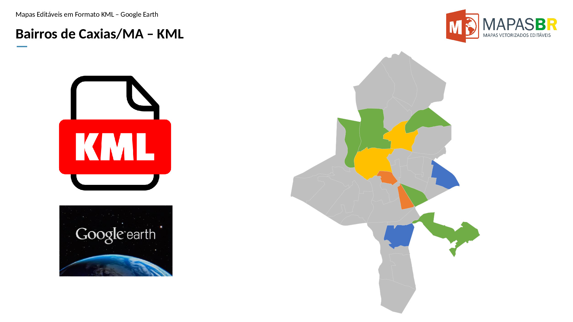 16773_kml-0 Bairros de Caxias/MA em KML (Google Earth) - Imagem 1