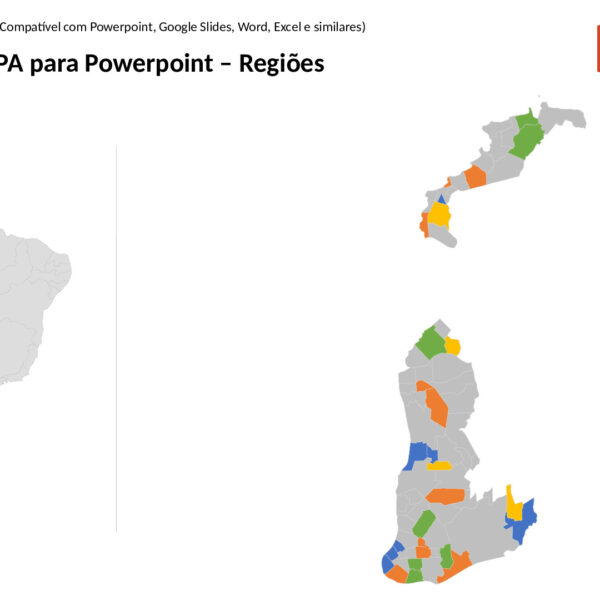 Bairros de Belém/PA em PowerPoint