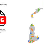 Bairros de Belém/PA em SVG