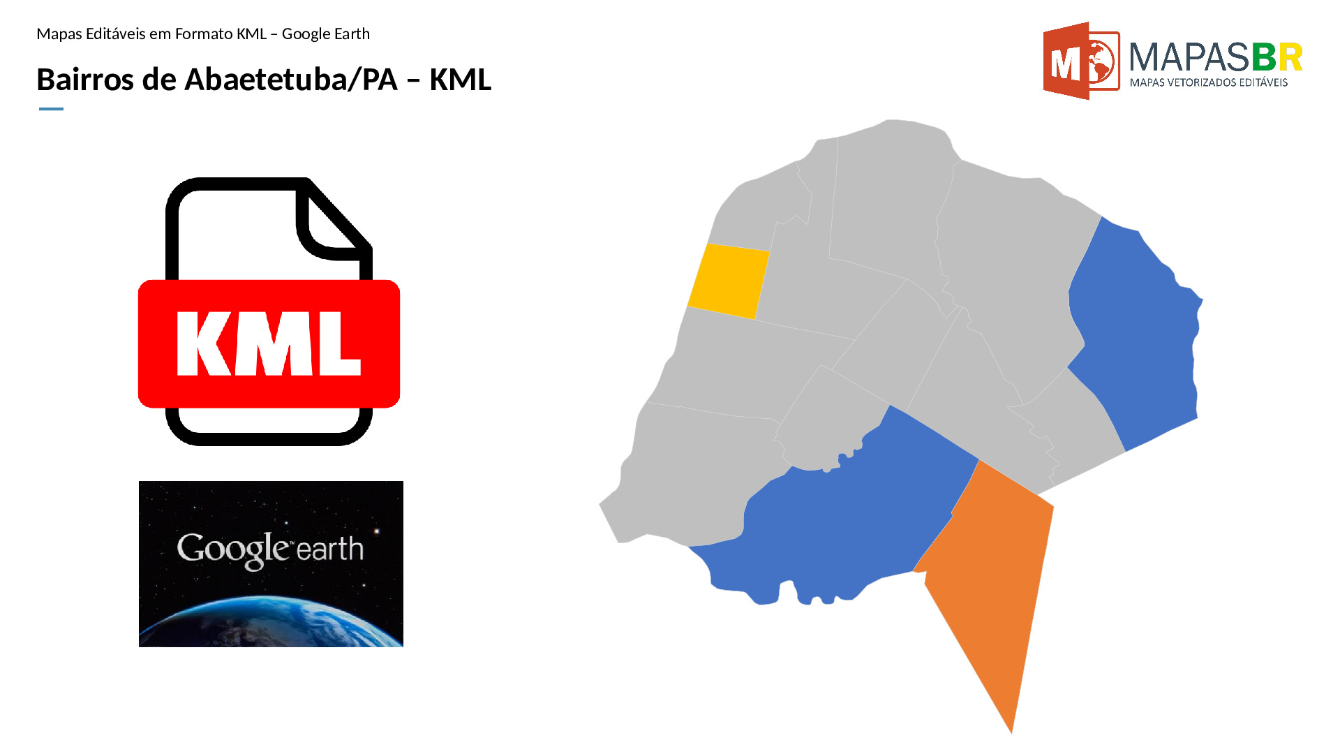 16797_kml-0 Bairros de Abaetetuba/PA em KML (Google Earth) - Imagem 1