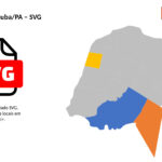 Bairros de Abaetetuba/PA em SVG