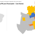 Bairros de Bragança/PA em PowerPoint