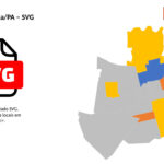 Bairros de Bragança/PA em SVG