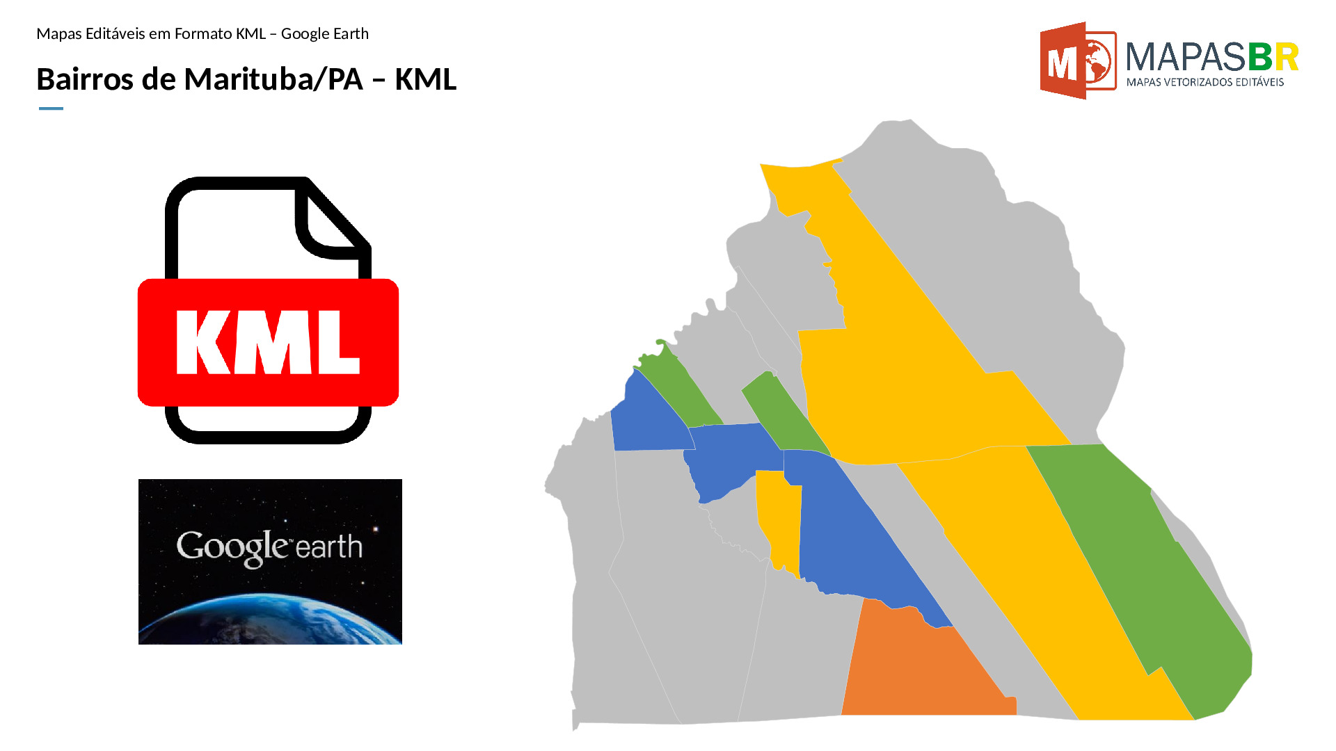 16803_kml-0 Bairros de Marituba/PA em KML (Google Earth) - Imagem 1