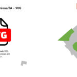 Bairros de Paragominas/PA em SVG
