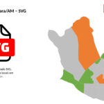 Bairros de Itacoatiara/AM em SVG