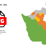 Bairros de Coari/AM em SVG