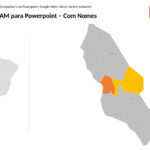 Bairros de Maués/AM em PowerPoint