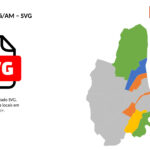 Bairros de Humaitá/AM em SVG
