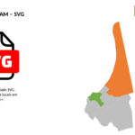 Bairros de Lábrea/AM em SVG