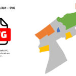 Bairros de Autazes/AM em SVG