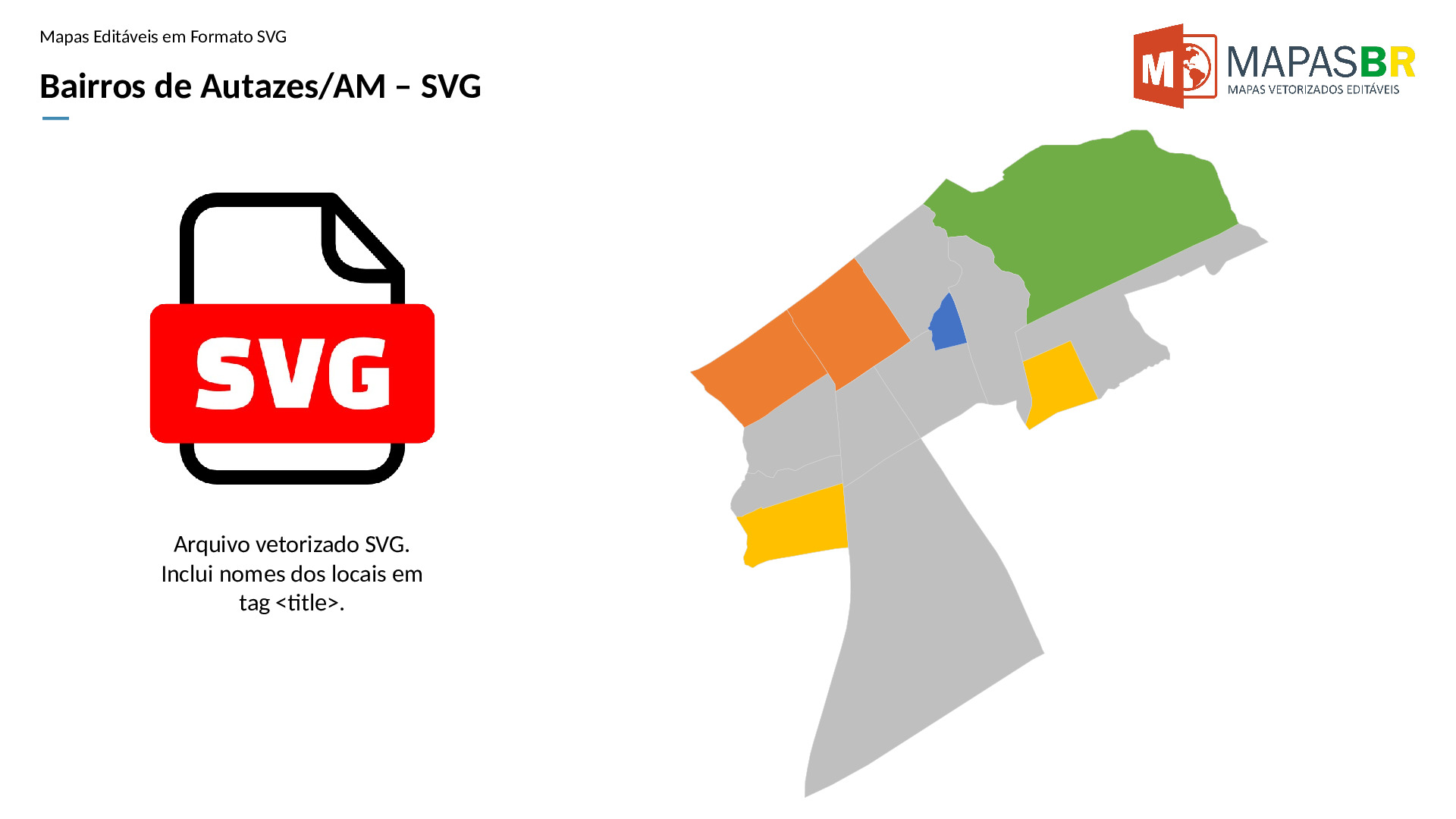 16819_svg-0 Bairros de Autazes/AM em SVG - Imagem 1