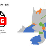 Bairros de Macapá/AP em SVG